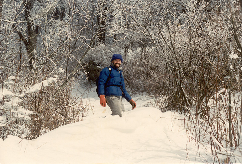 Greg in the Snow