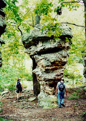 Champaign Glass Rock